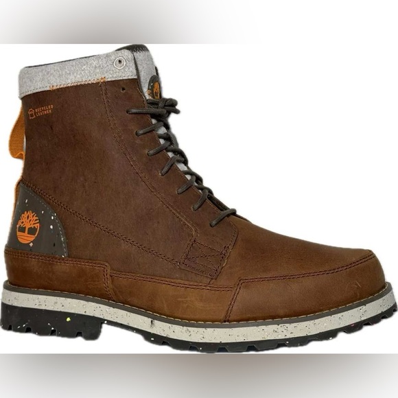 Timberland Timbercycle EK+  Recycled Leather Lace Up Boots A5MZM sz13 NWOT - Picture 8 of 16